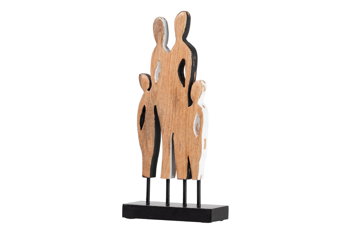 Figura metallo mango metallo 22x9x46 cm