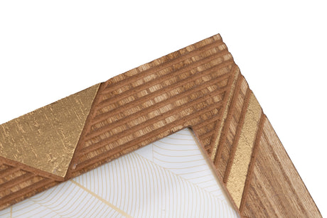 PORTAFOTOS MADERA TALLADA NATURAL 15x20 CM