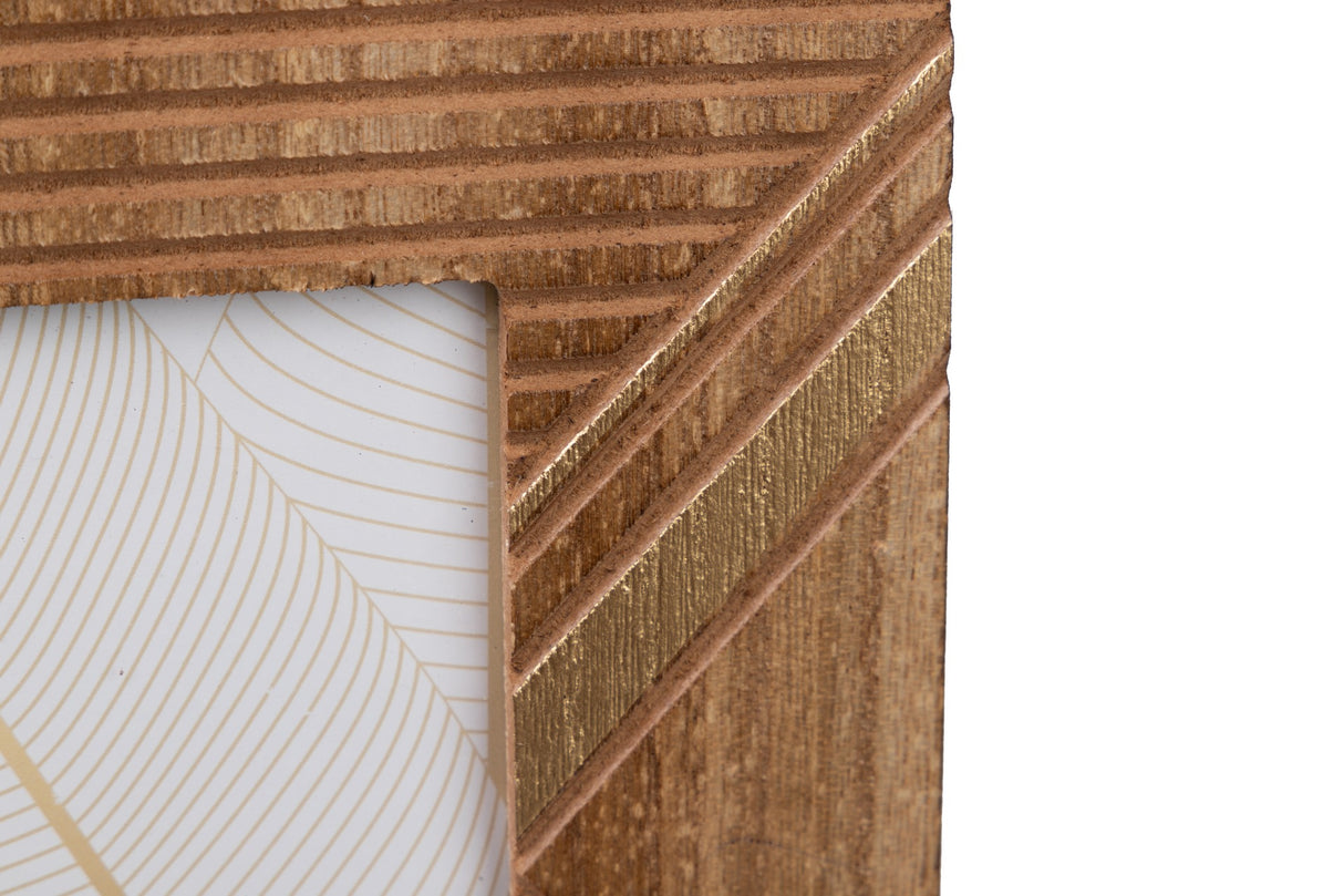 Natürliche geschnitzte Holzpors 15x20 cm