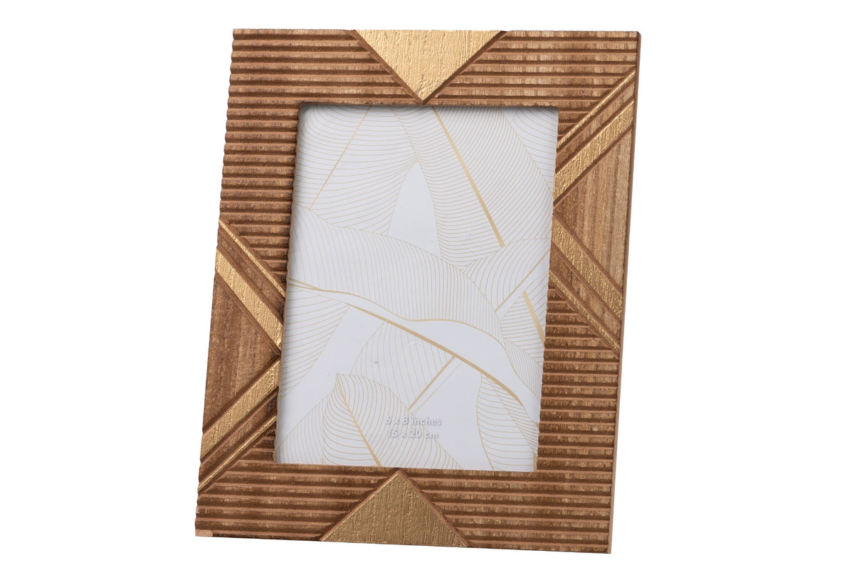 Natürliche geschnitzte Holzpors 15x20 cm