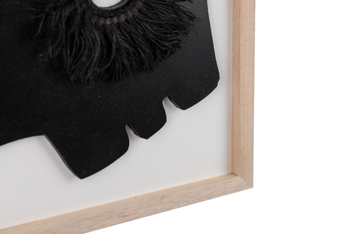 Bois de fibre ethnique 40x2x50 cm