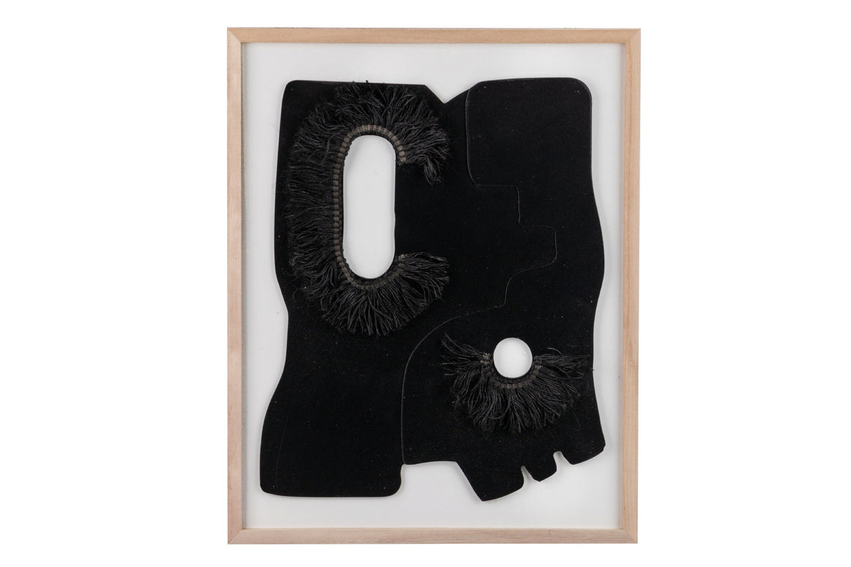 Bois de fibre ethnique 40x2x50 cm