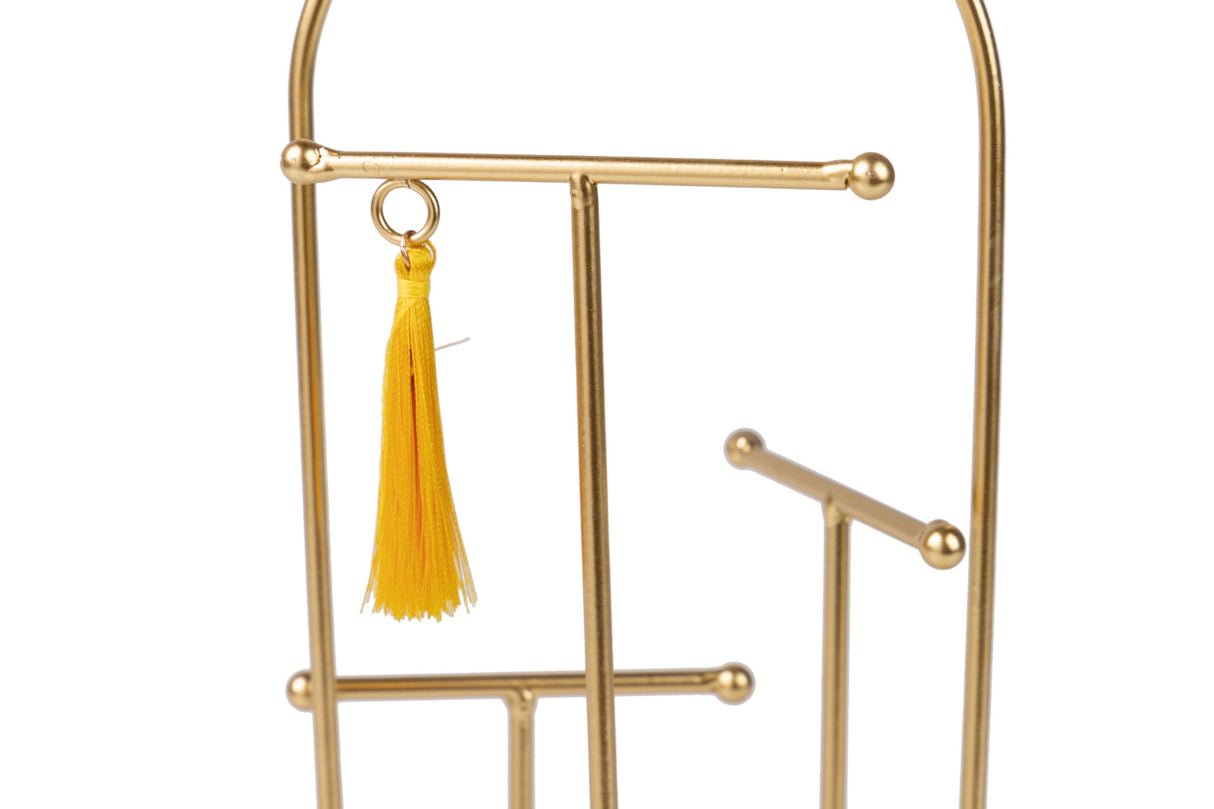 Suporte de jóias de metal 15x15x30 cm