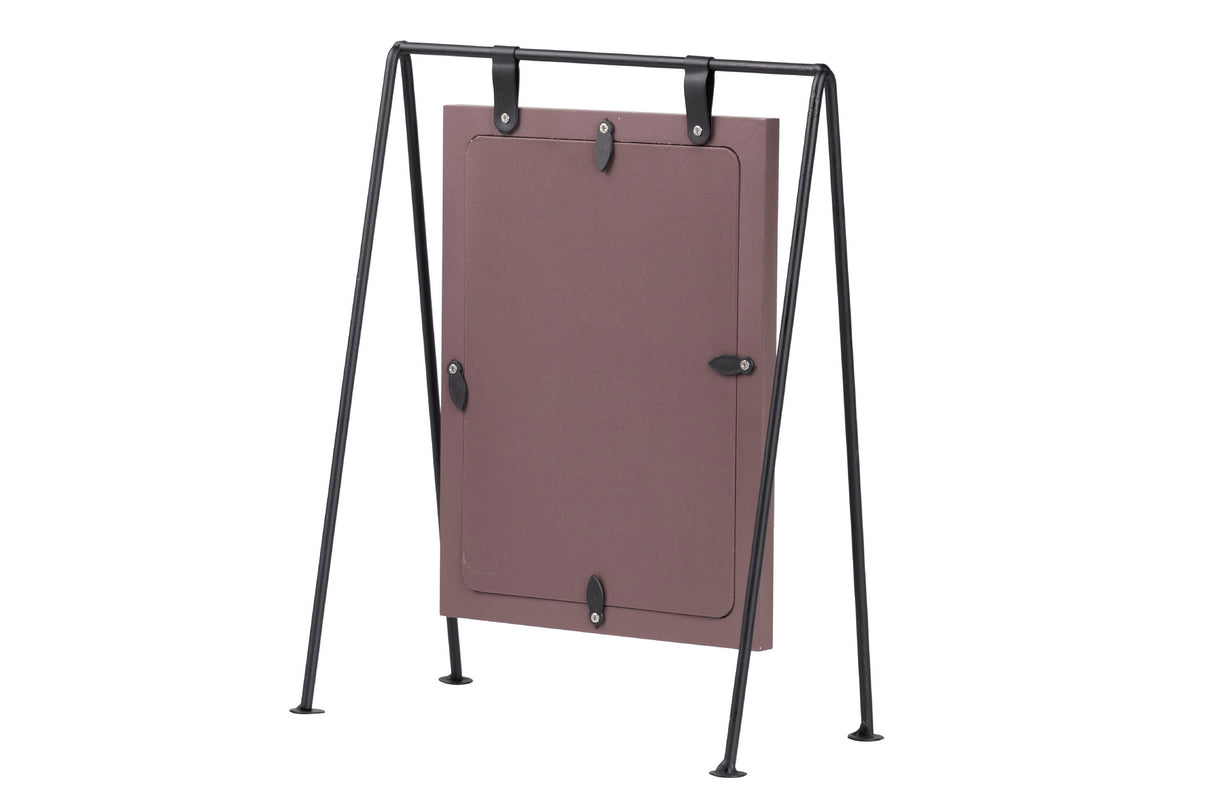 Schwarze Metallpors 13x18 cm