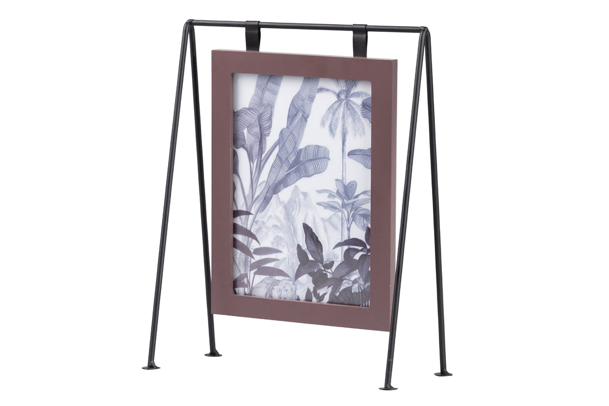 Schwarze Metallpors 13x18 cm