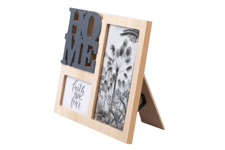 PORTAFOTOS DOBLE HOME 23x2x17 CM