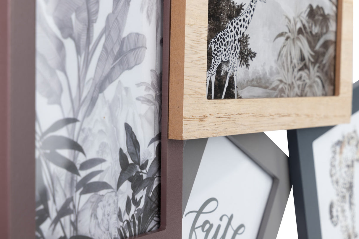 Carne de porco múltipla natural preta 40x3x26 cm