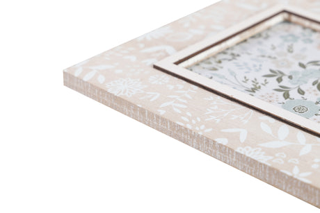 PORTAFOTOS ARBOL NATURAL BLANCO 10x15 CM