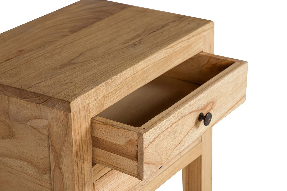 Natural Mindi Wood Minita 2 cassetti 45x30x66 cm