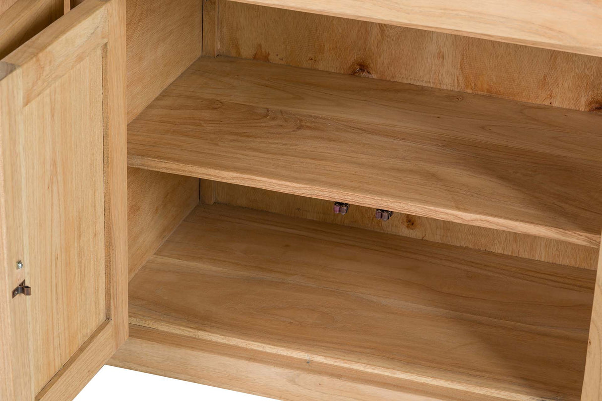 Mindi Wood Natural Searher 140x40x82 cm