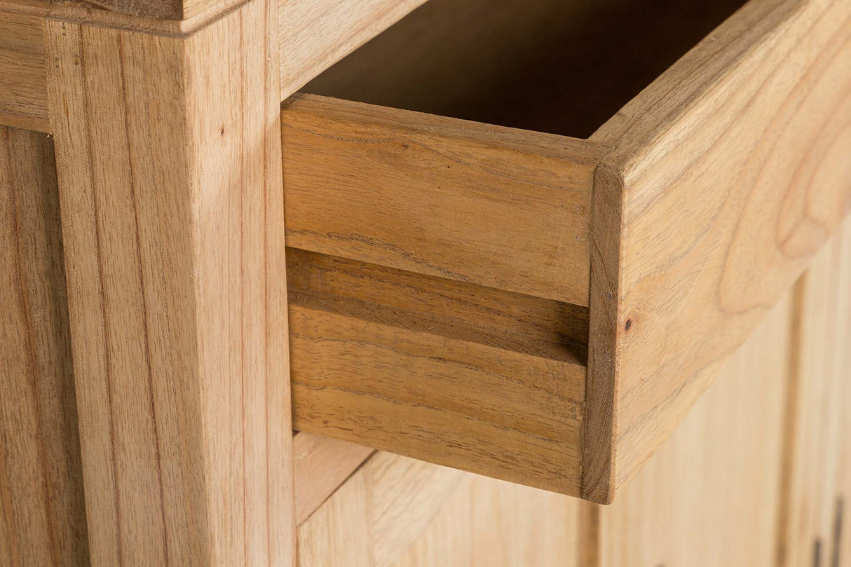 Mindi Wood Natural Searher 140x40x82 cm