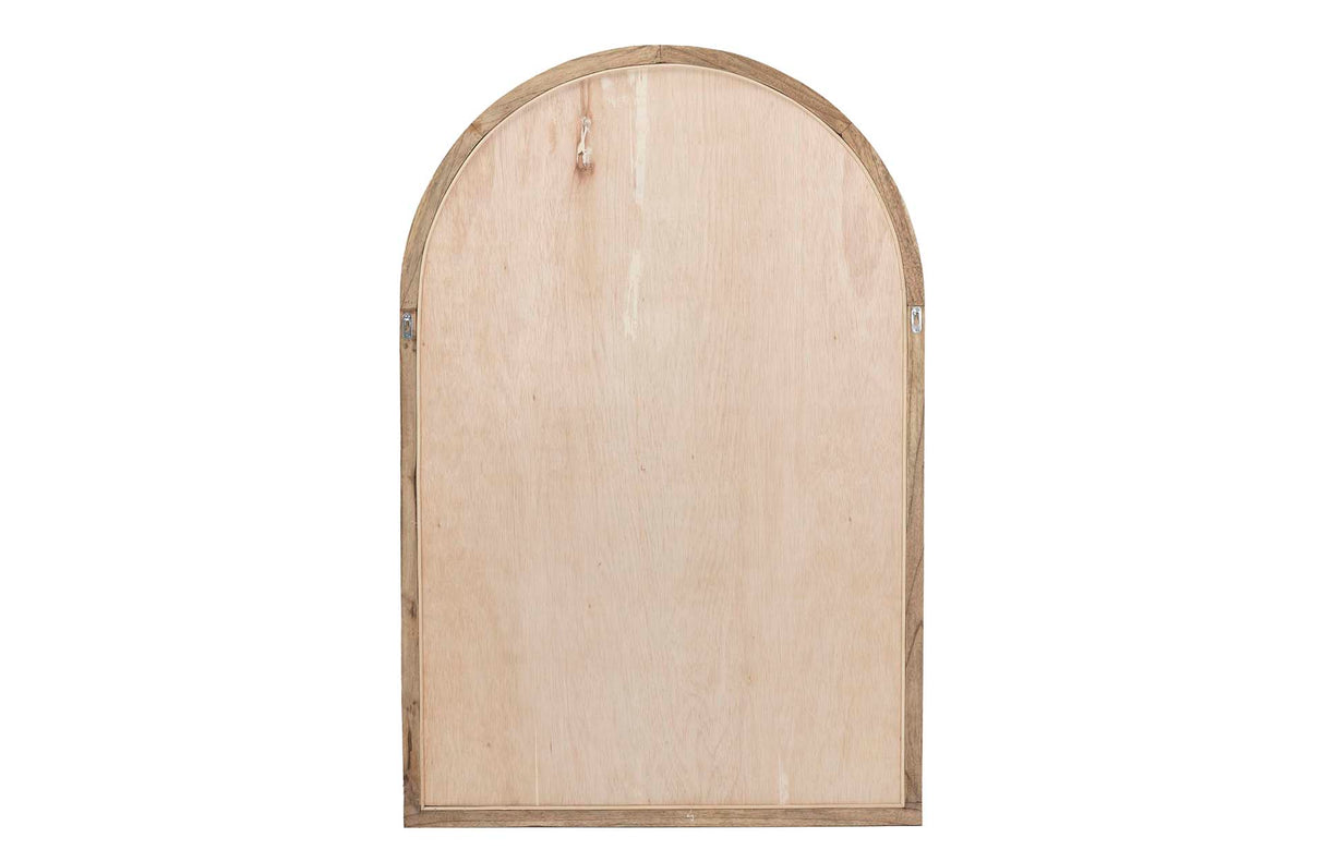 ESPEJO VENTANA MADERA MINDI NATURAL 86x4x130 CM