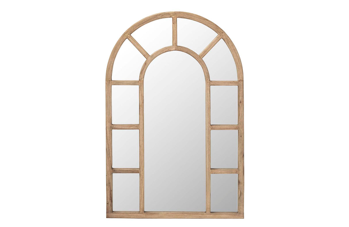ESPEJO VENTANA MADERA MINDI NATURAL 86x4x130 CM