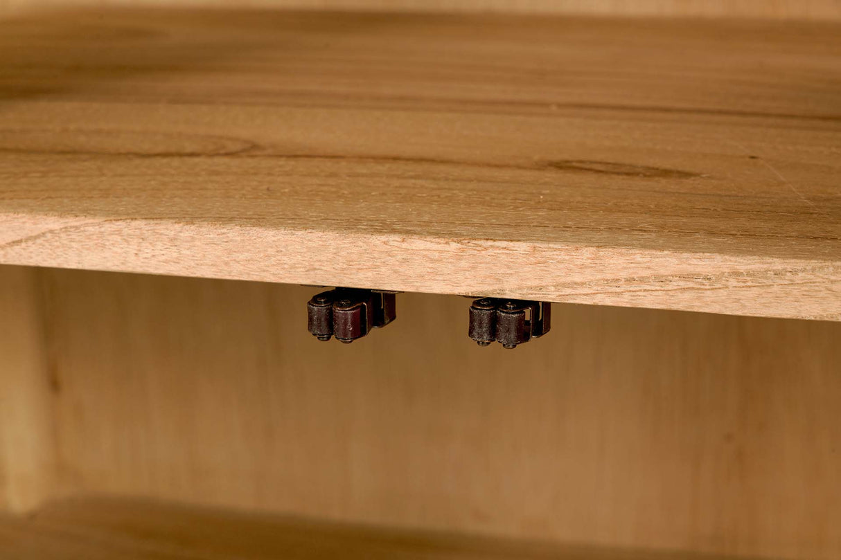 Mindi Crystal en bois Scaker 140x40x82 cm