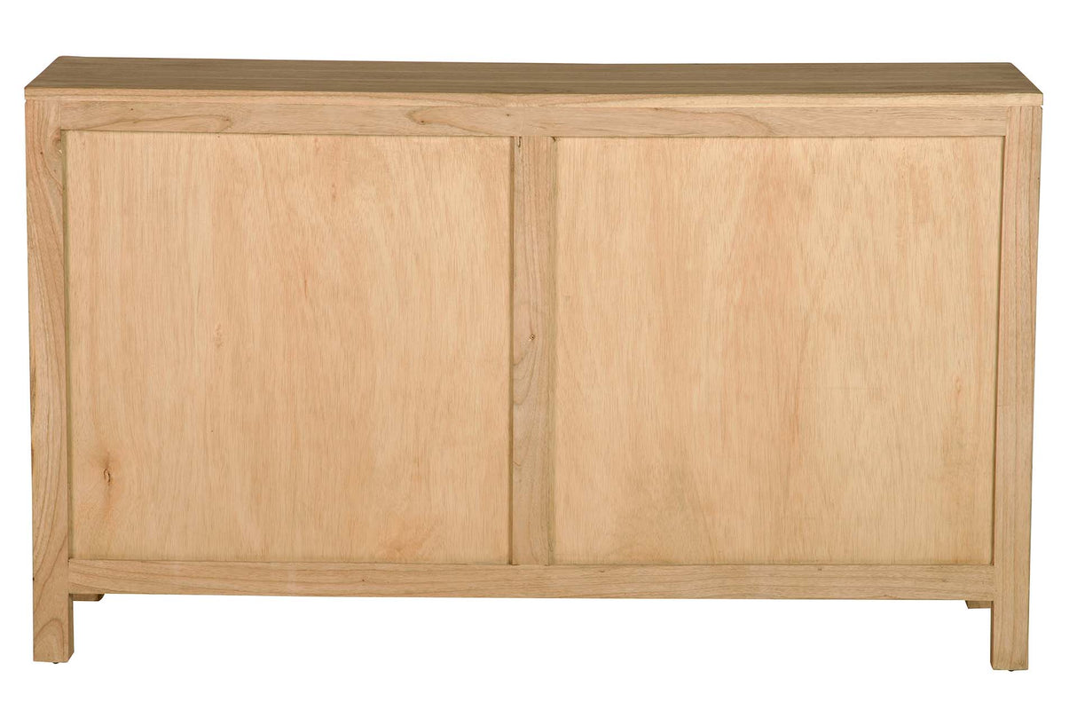 Mindi Crystal en bois Scaker 140x40x82 cm