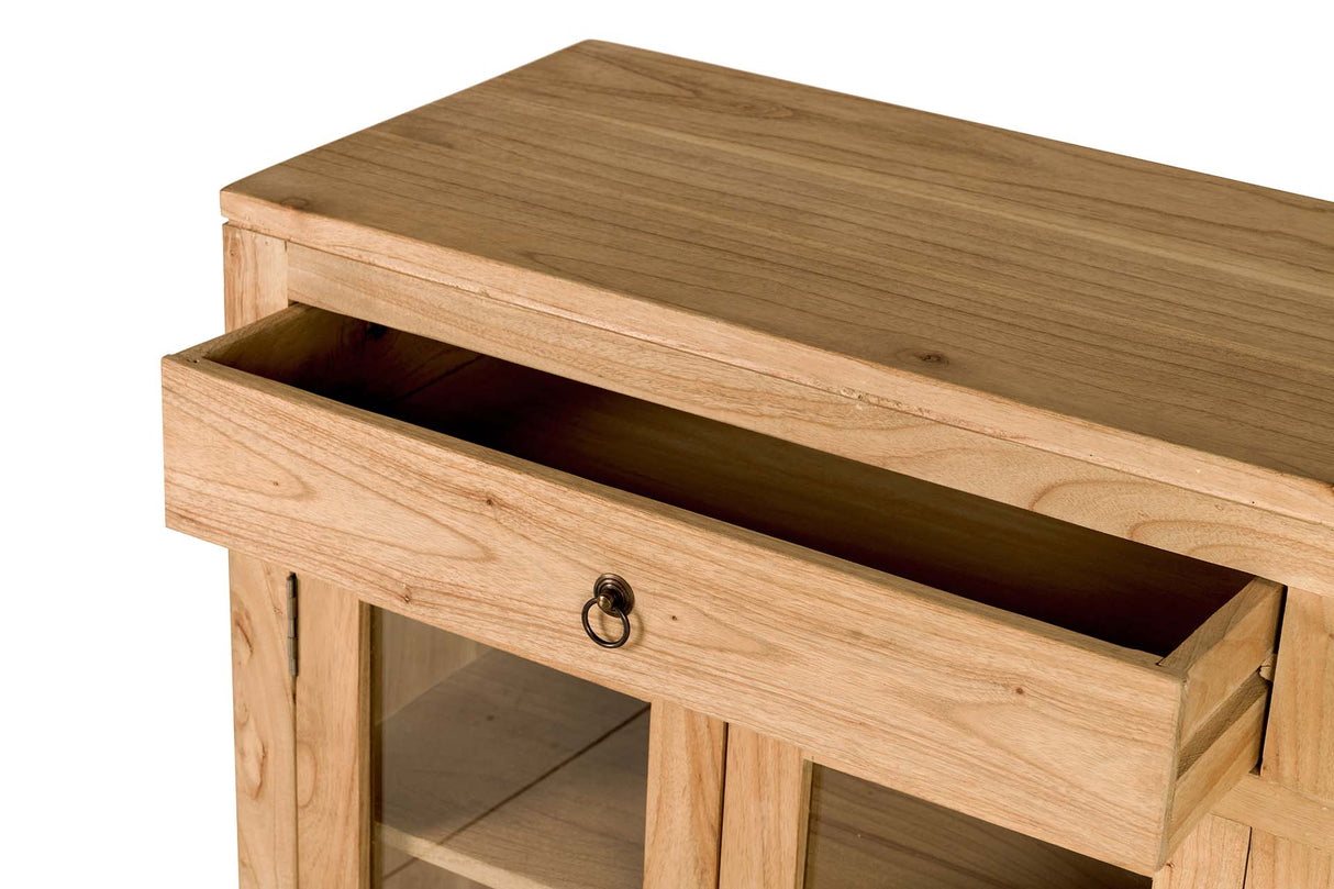 Mindi Crystal en bois Scaker 140x40x82 cm