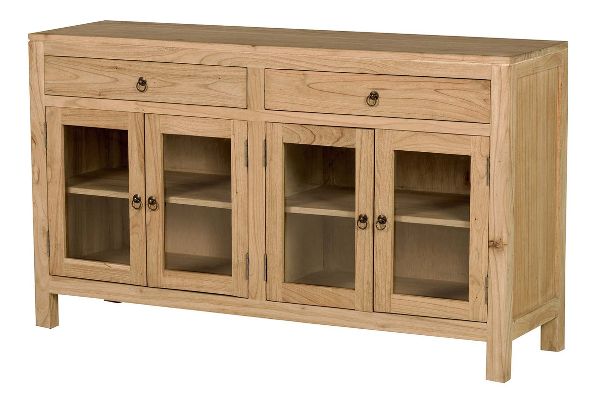 Mindi Crystal en bois Scaker 140x40x82 cm