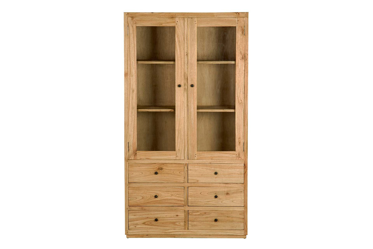 Armoire Mindi Crystal Natural 100x40x185 cm