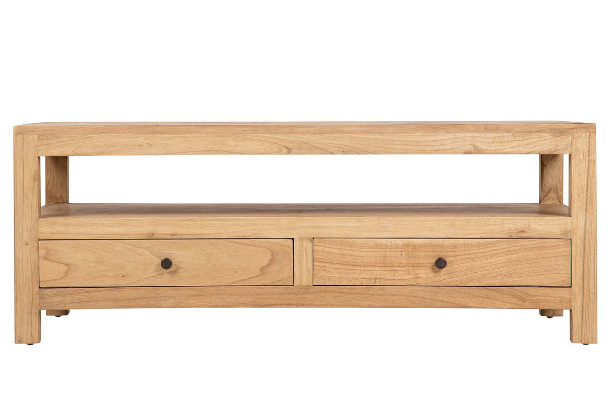 MESA DE CENTRO MADERA MINDI MARRON 120x60x45 CM