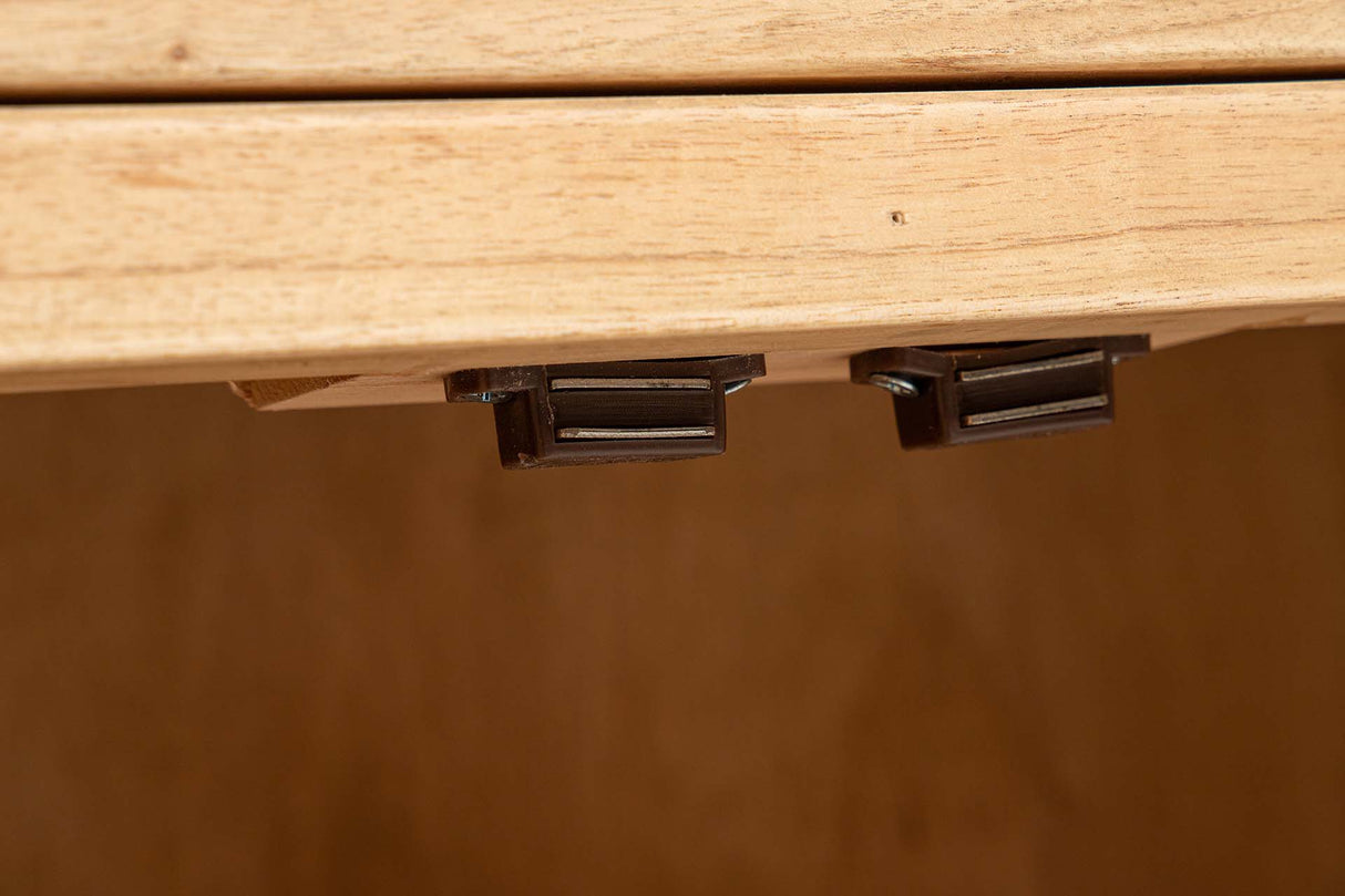 CABINET 1 CAJON 2 PUERTAS MADERA MINDI 90x40x82 CM