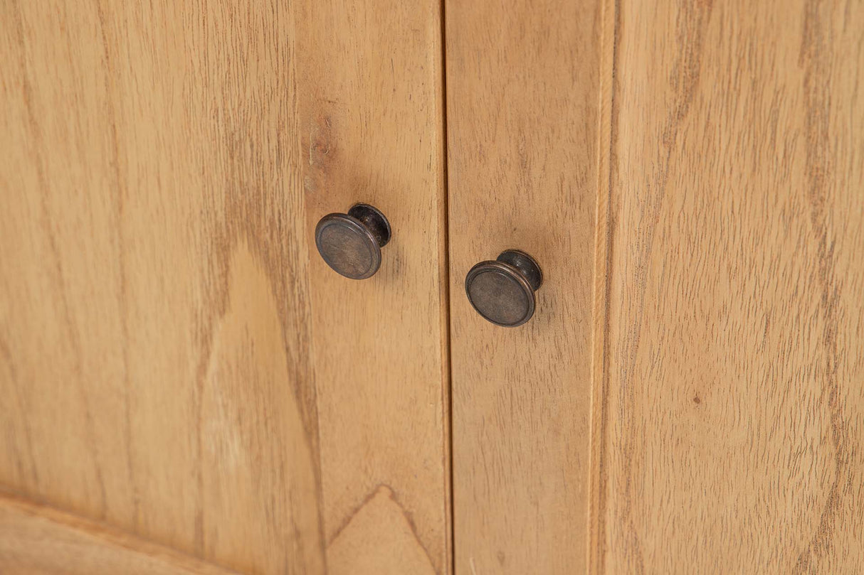 CABINET 1 CAJON 2 PUERTAS MADERA MINDI 90x40x82 CM