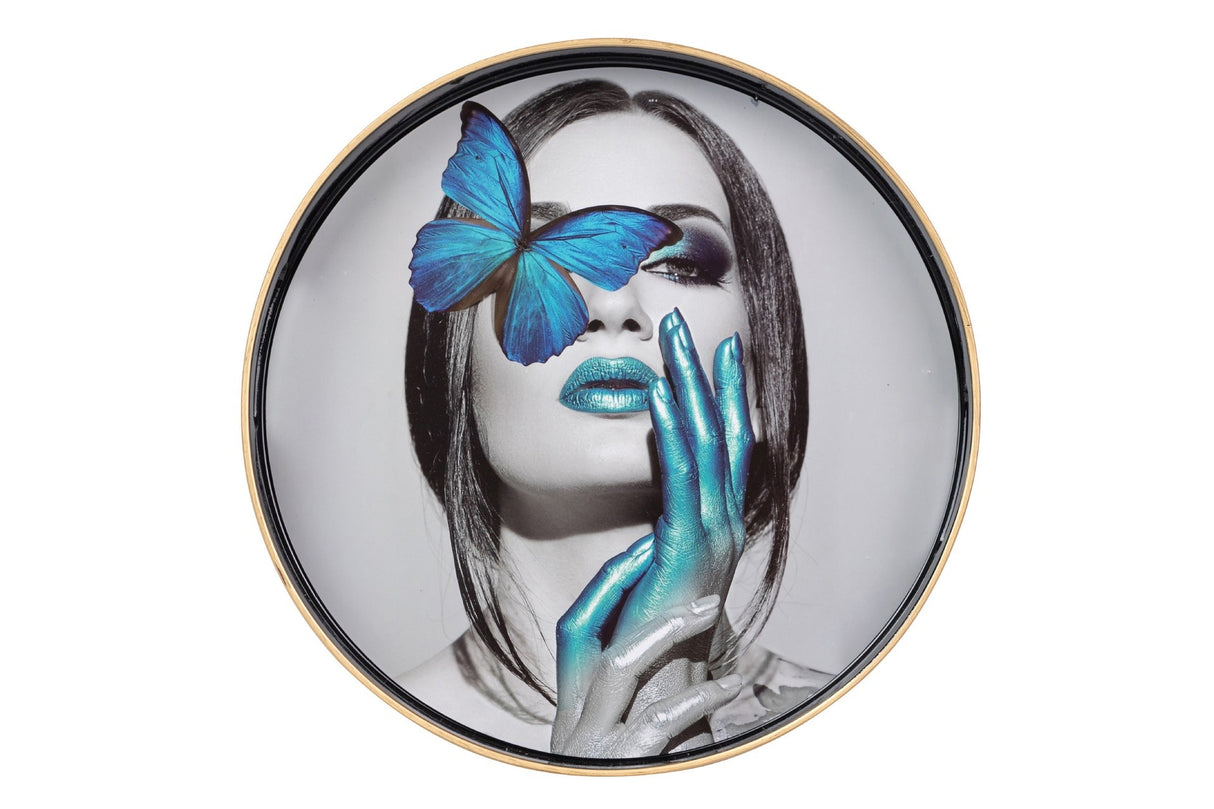 Defina 2 bandejas RDDA. Retrato 37x37x4/33x33x4cm