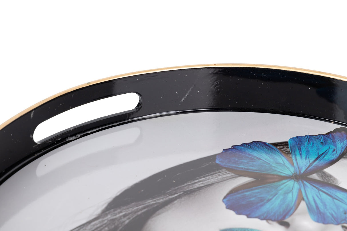 Defina 2 bandejas RDDA. Retrato 37x37x4/33x33x4cm