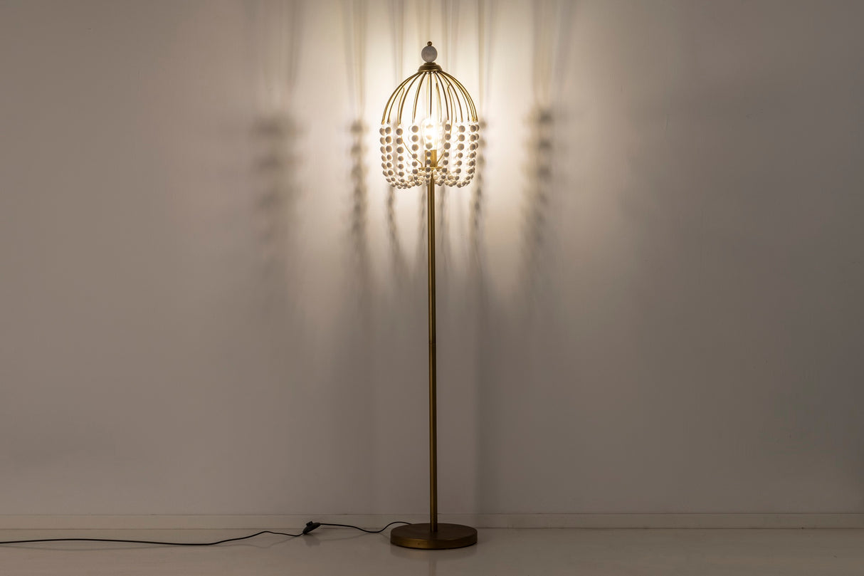 Lampenboden Metallkugeln 34x35x170 cm