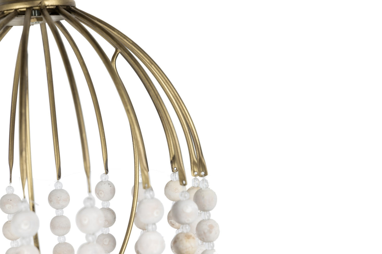 Lampenboden Metallkugeln 34x35x170 cm