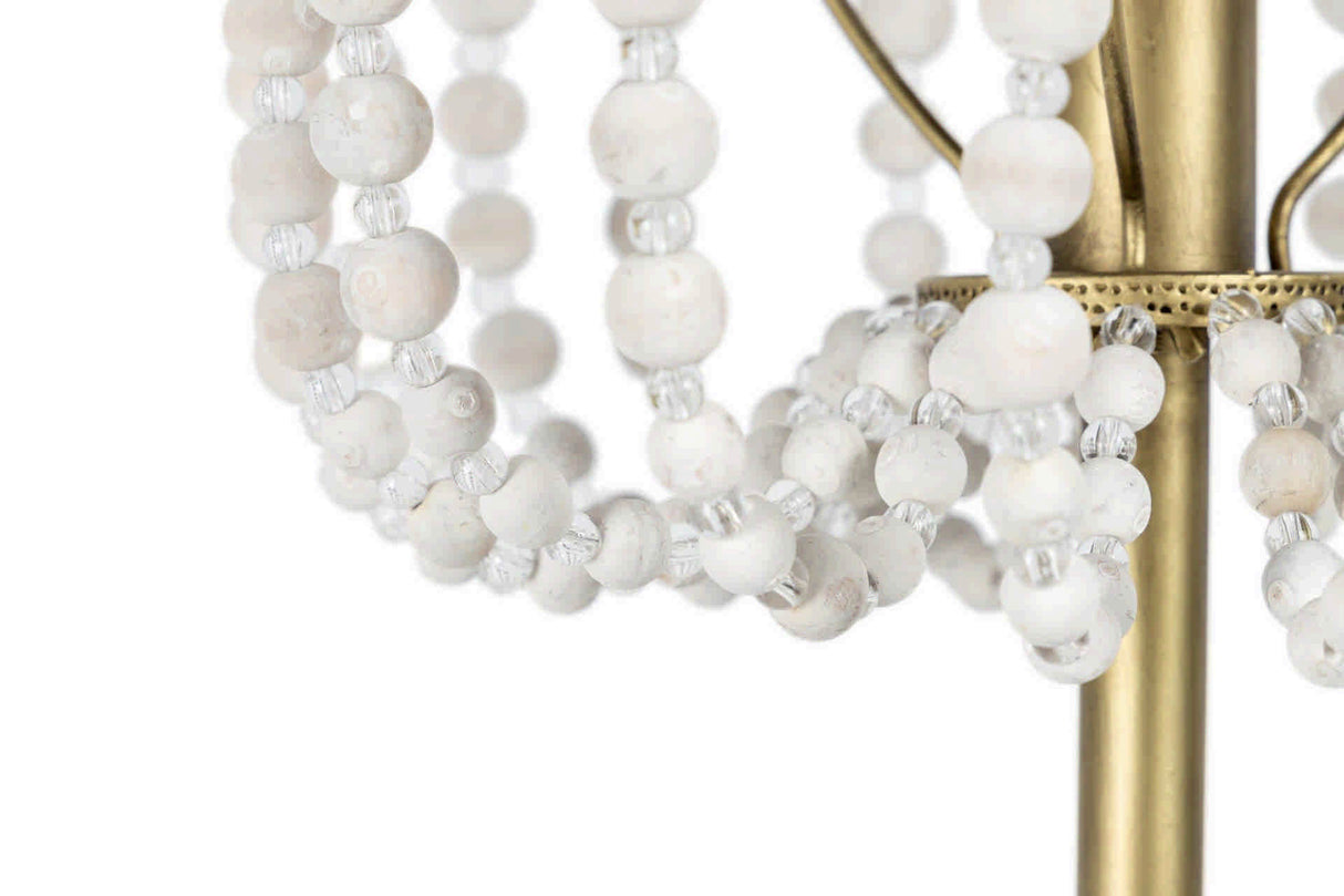 Lampenboden Metallkugeln 34x35x170 cm