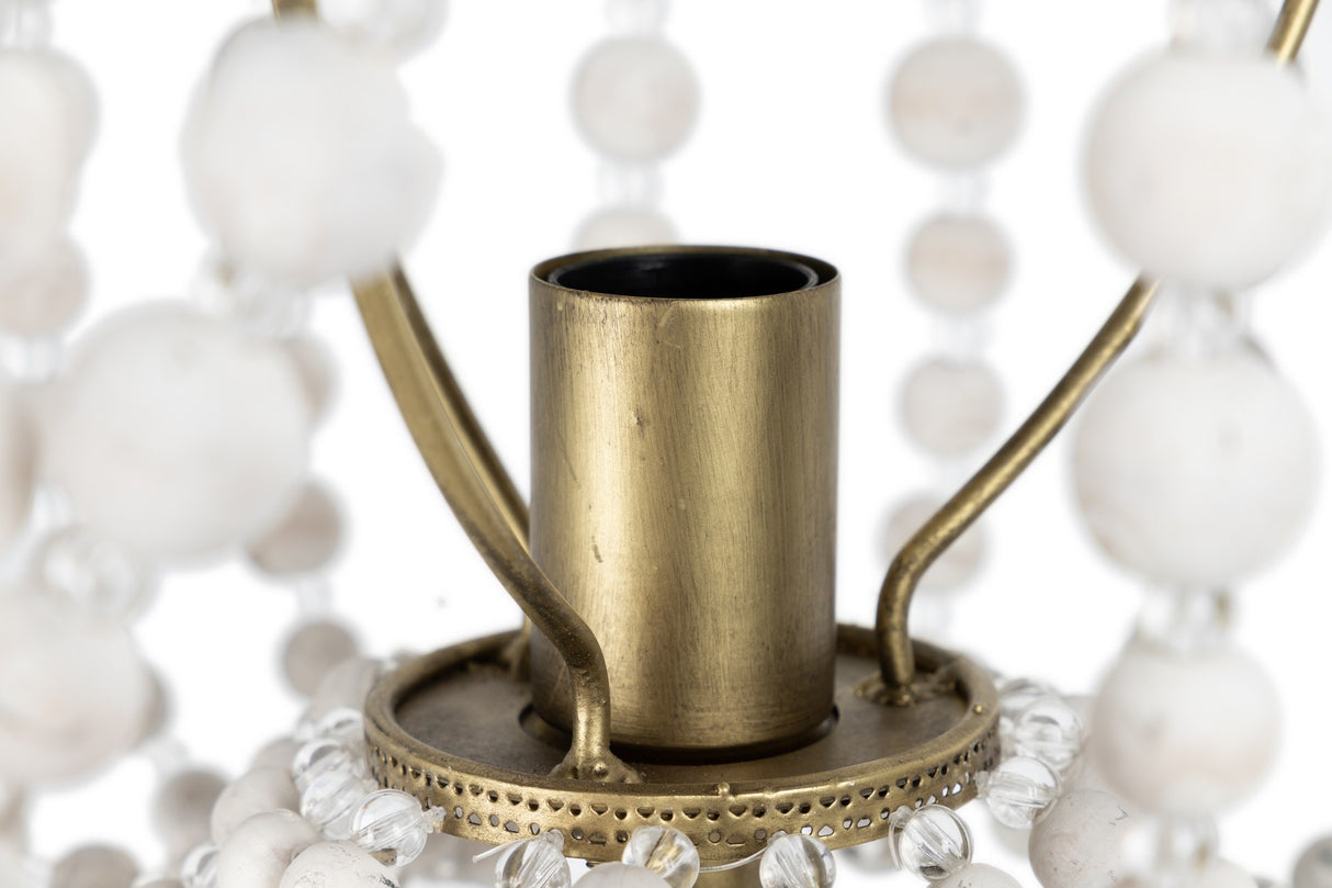 Lampenboden Metallkugeln 34x35x170 cm