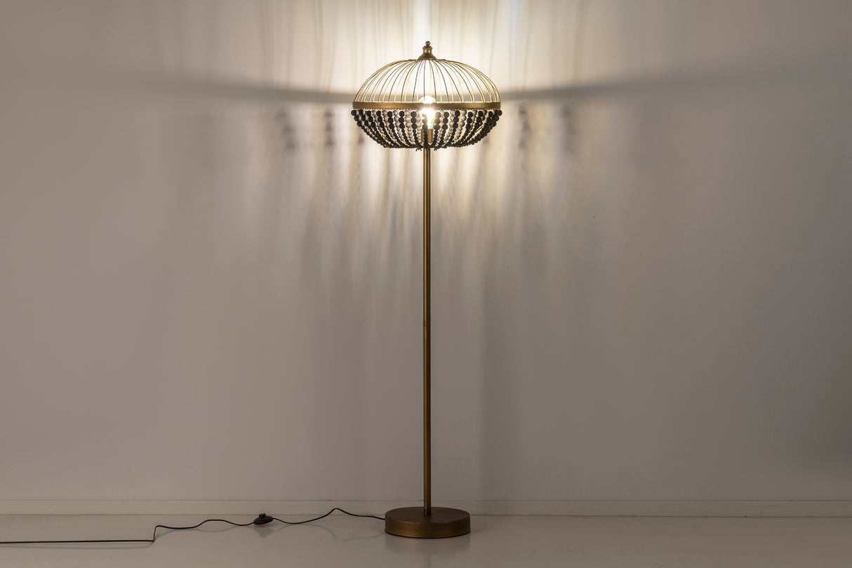 Lampenboden Metallkugeln 50x30x165 cm