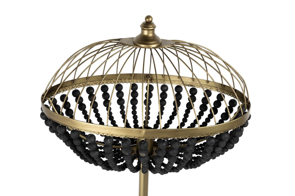 Lampenboden Metallkugeln 50x30x165 cm