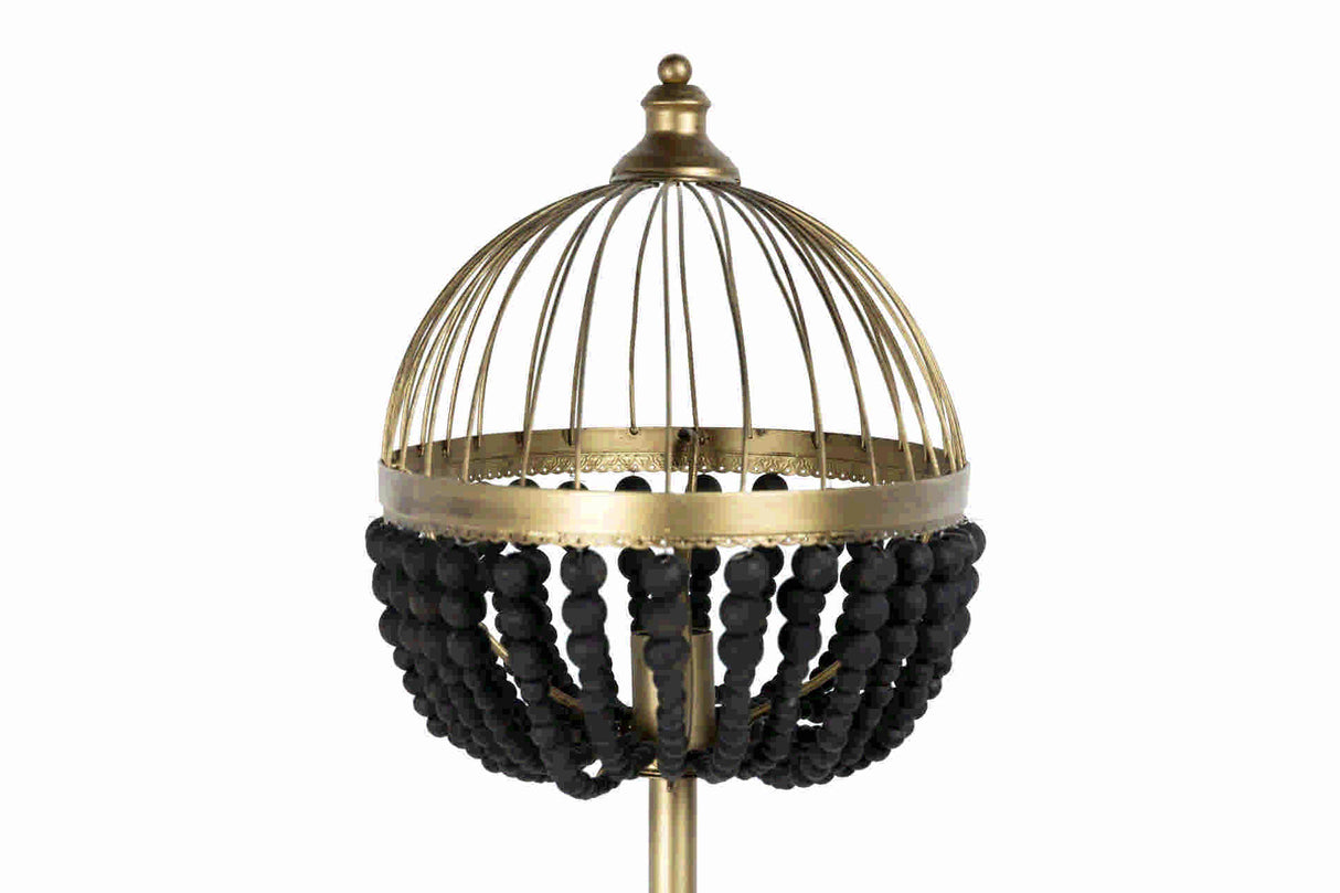 Lampenboden Metallkugeln 50x30x165 cm