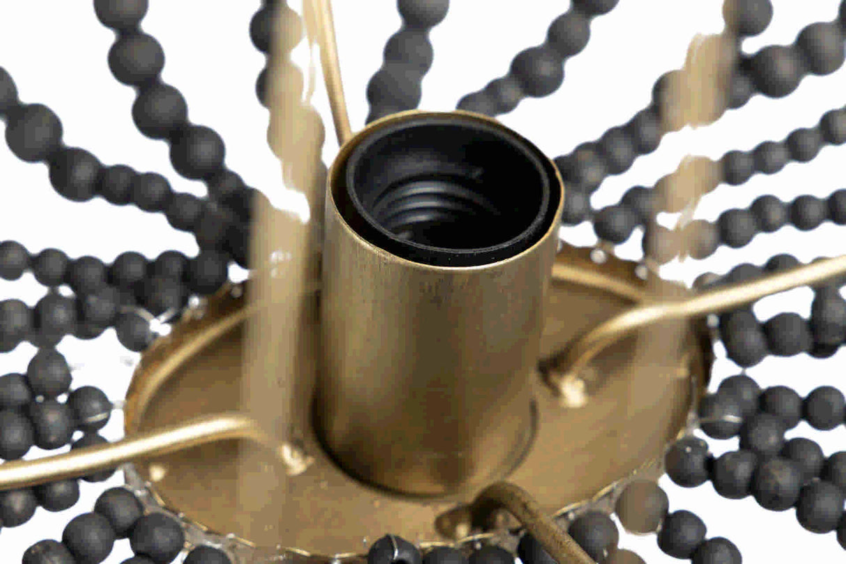 Lampenboden Metallkugeln 50x30x165 cm