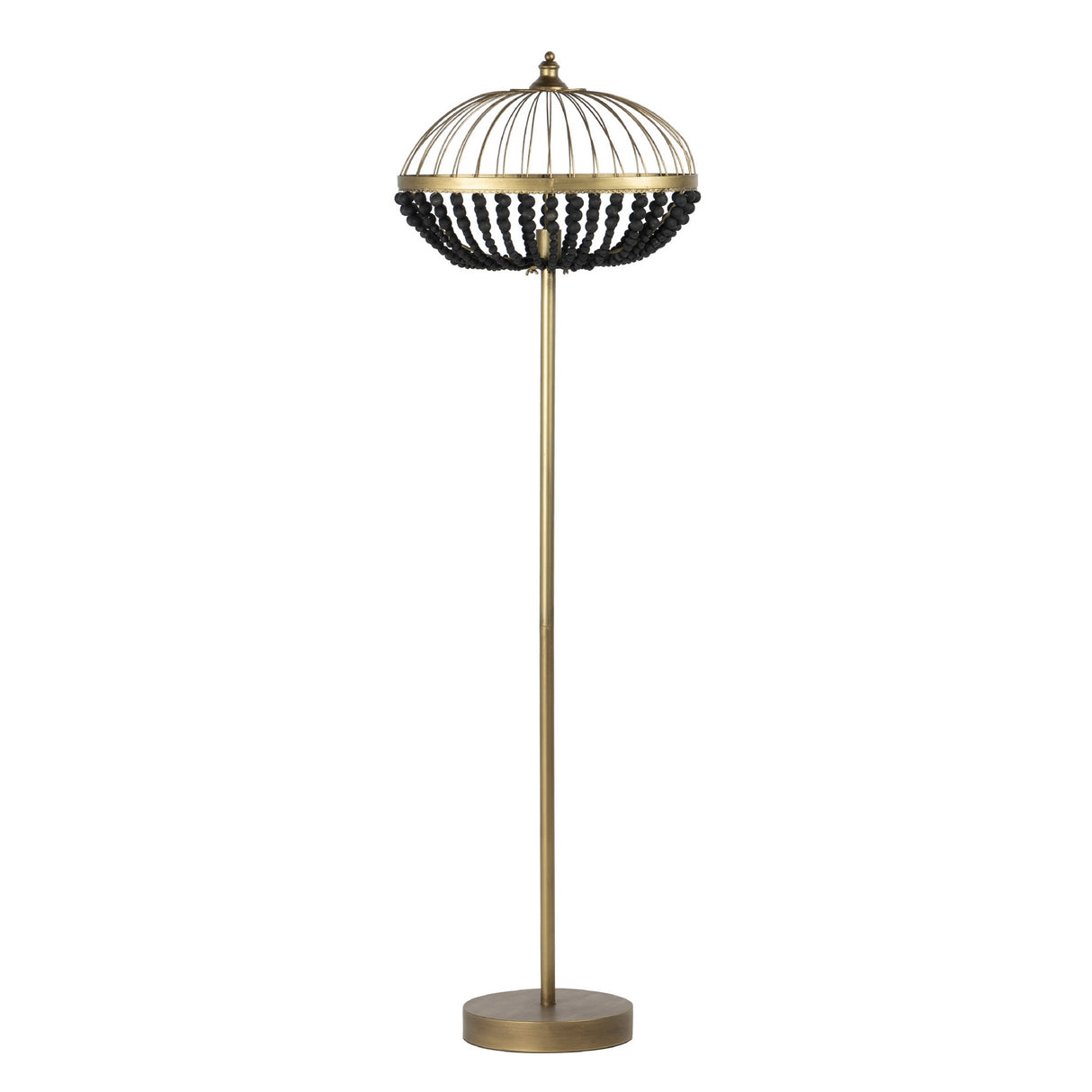 Lampenboden Metallkugeln 50x30x165 cm