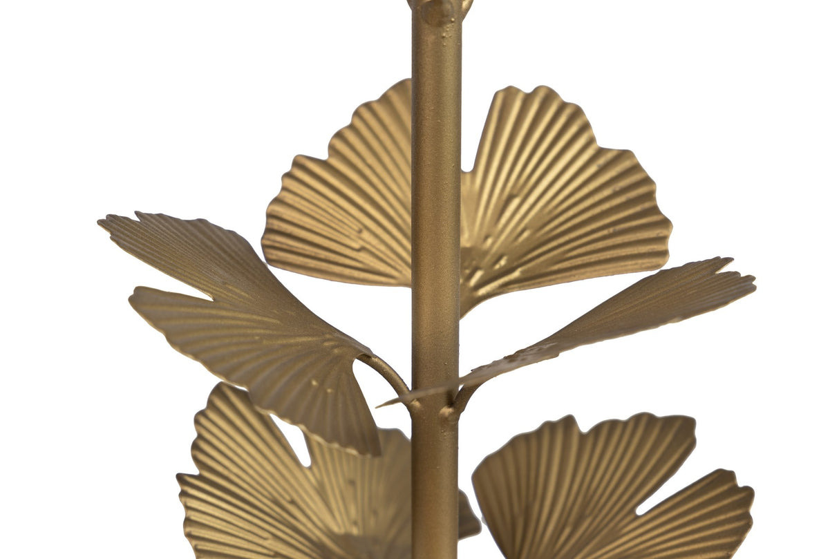 Suportes de madeira e metal 14x14x35 cm