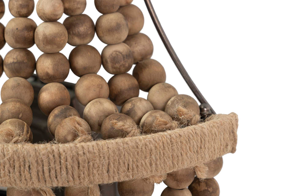 Appliquer la chaîne de balle murale yute 30x17x48cm