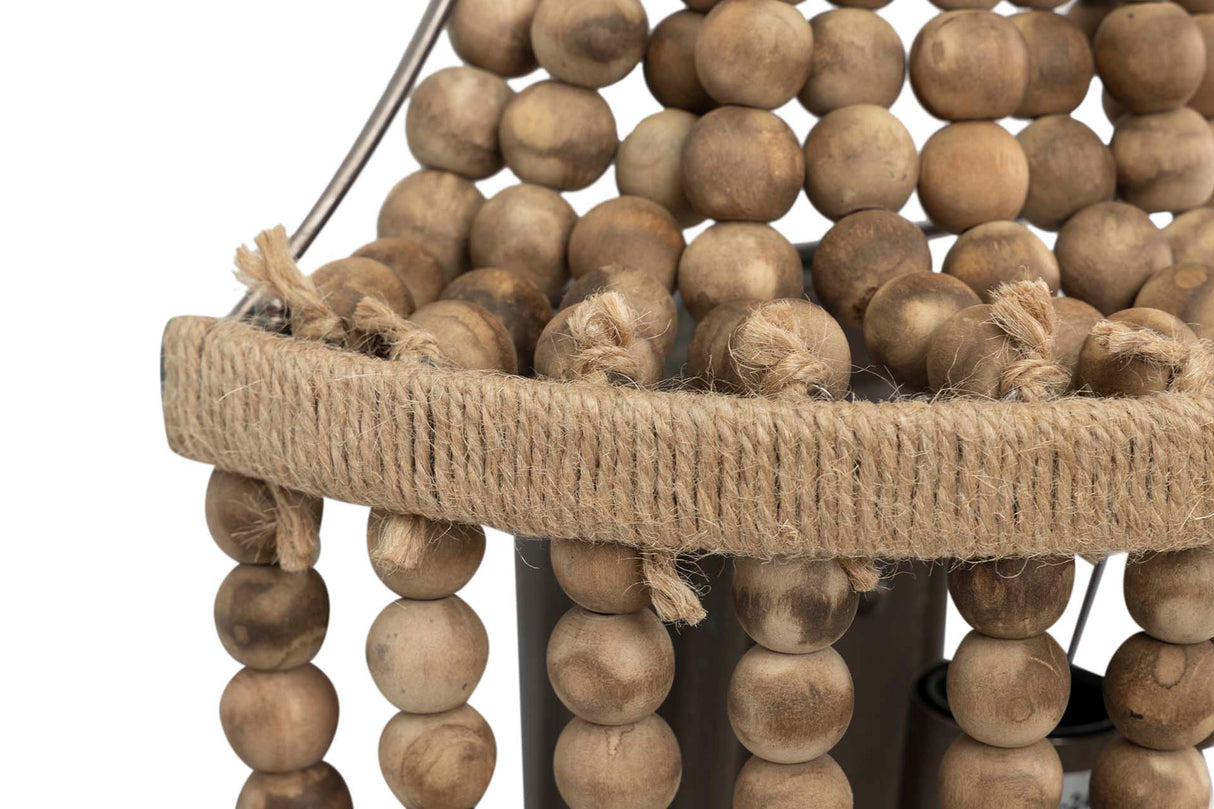 Appliquer la chaîne de balle murale yute 30x17x48cm