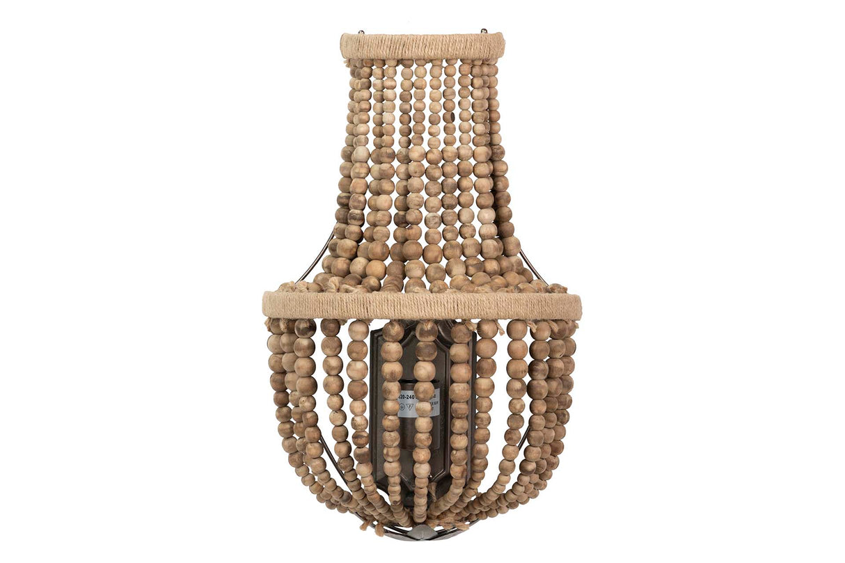 Appliquer la chaîne de balle murale yute 30x17x48cm
