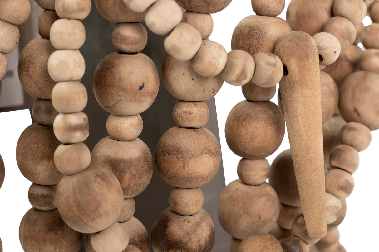 Appliquer la chaîne de balle murale yute 27x1x27cm