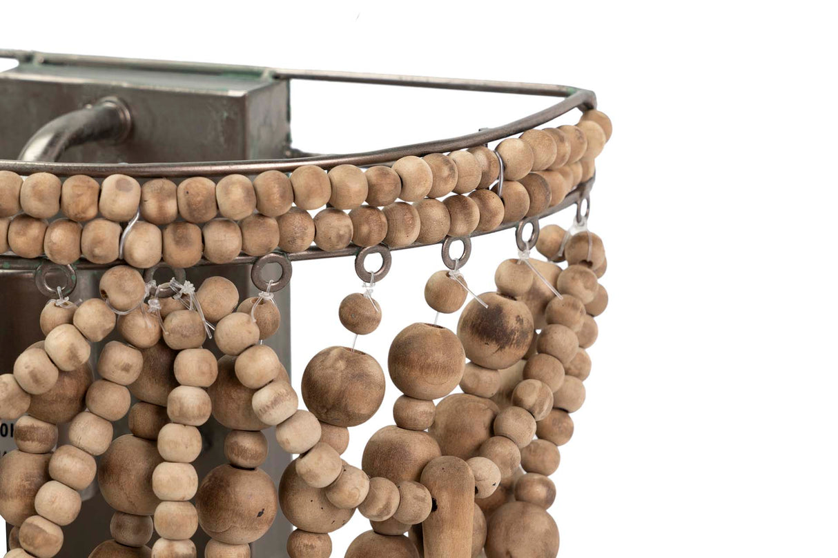 Appliquer la chaîne de balle murale yute 27x1x27cm