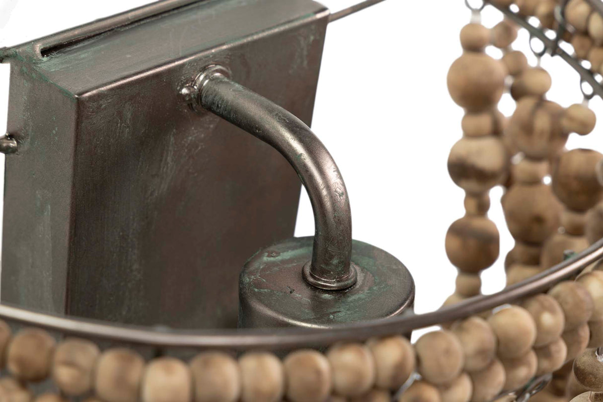 Appliquer la chaîne de balle murale yute 27x1x27cm