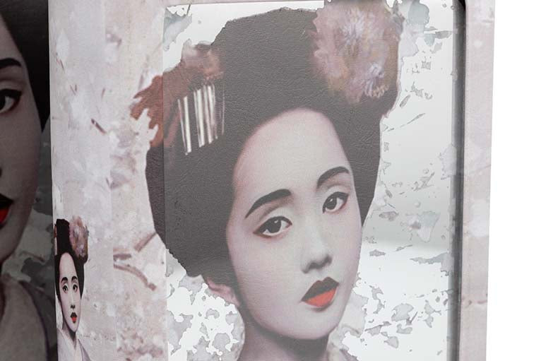 Conjunto 2 caixas Livro de espelho 21x7x30 / 16x5x24 cm