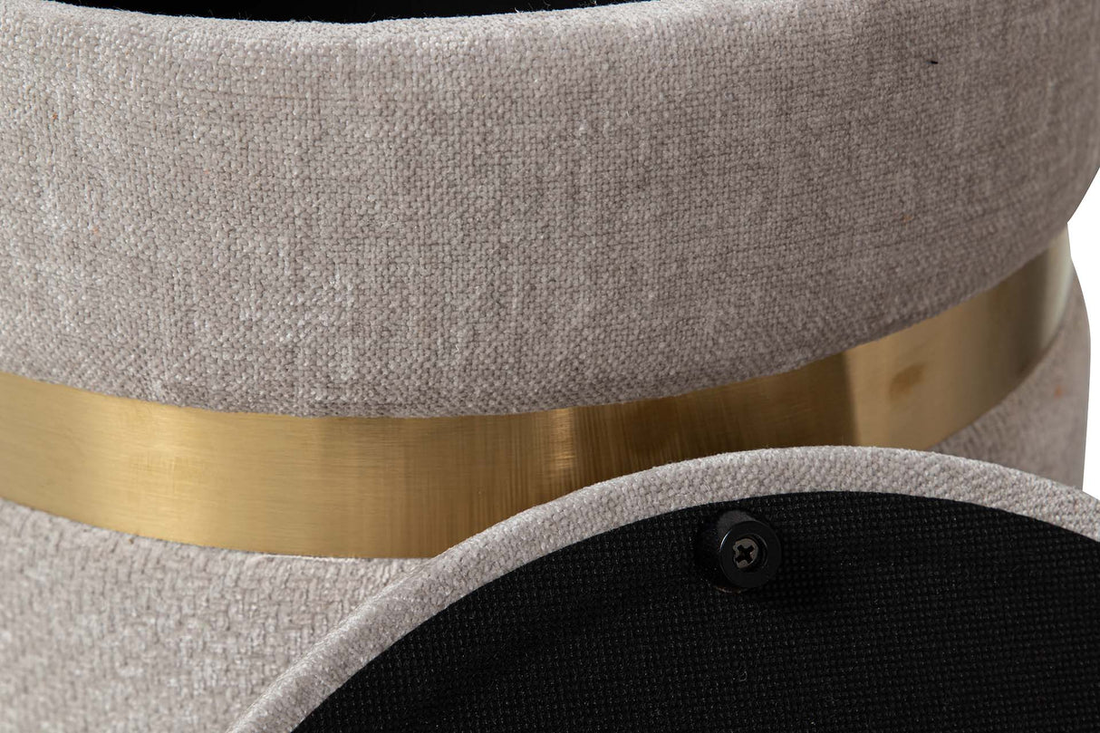 SET 2 PUFFS VELVET 36x36x44 31x31x38 CM