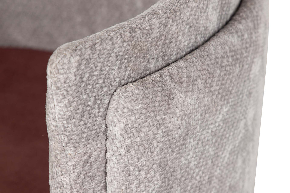 Seta Set et Puff Velvet 61x61x70 40x40x40 cm