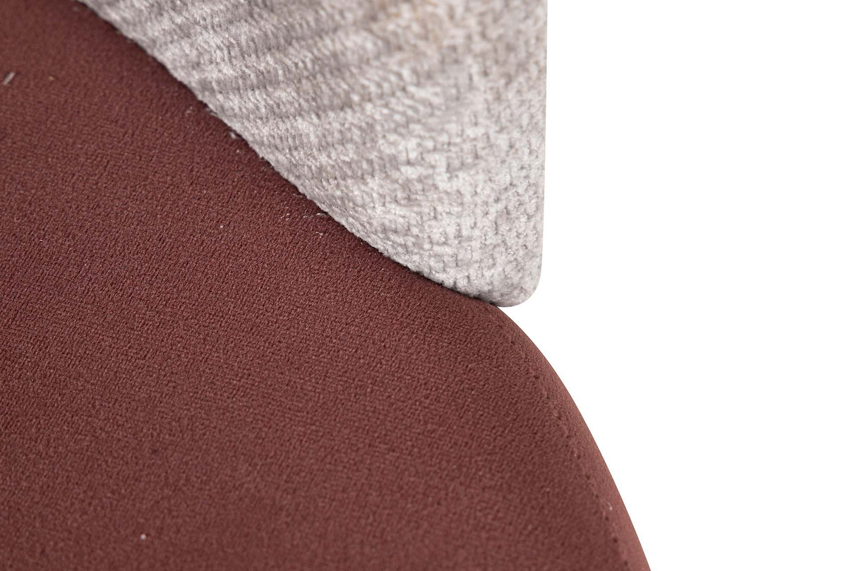 Seta Set et Puff Velvet 61x61x70 40x40x40 cm