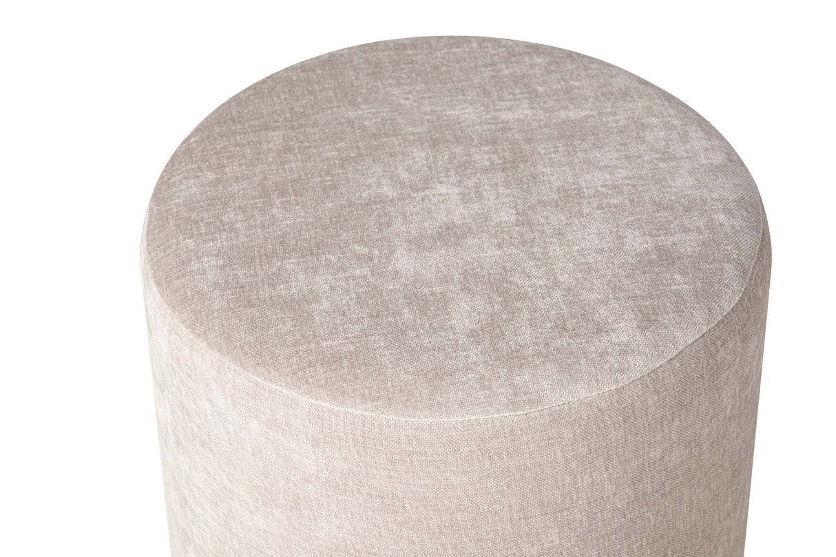 SET BUTACA Y PUFF VELVET 61x61x70 40x40x40 CM