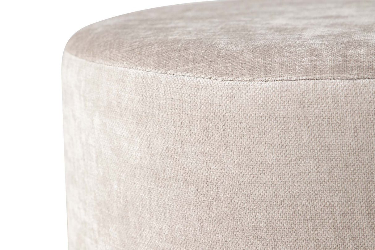 SET BUTACA Y PUFF VELVET 61x61x70 40x40x40 CM