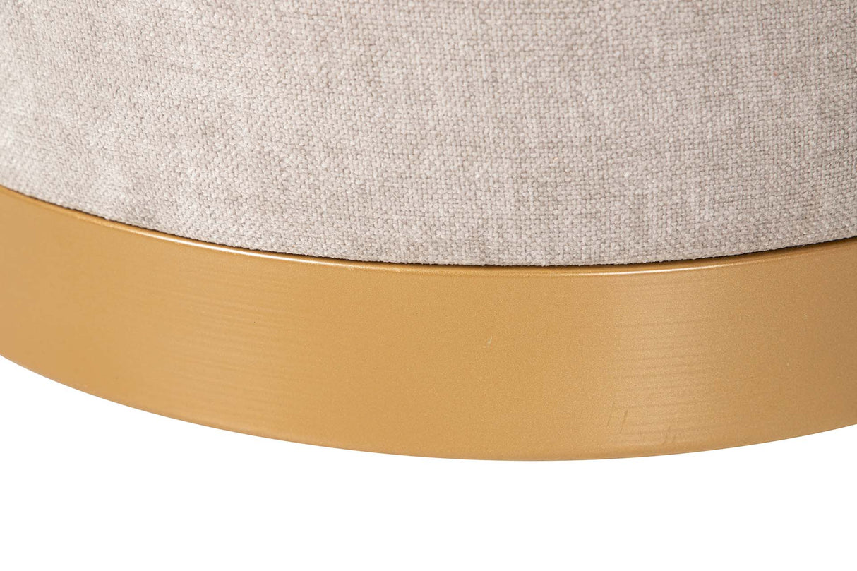 SET BUTACA Y PUFF VELVET 61x61x70 40x40x40 CM